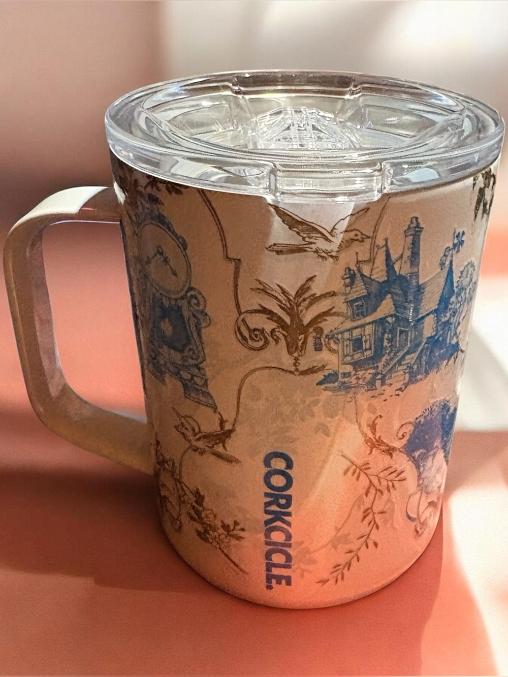Corkcicle Blue & Cream Disney Beauty and The Beast